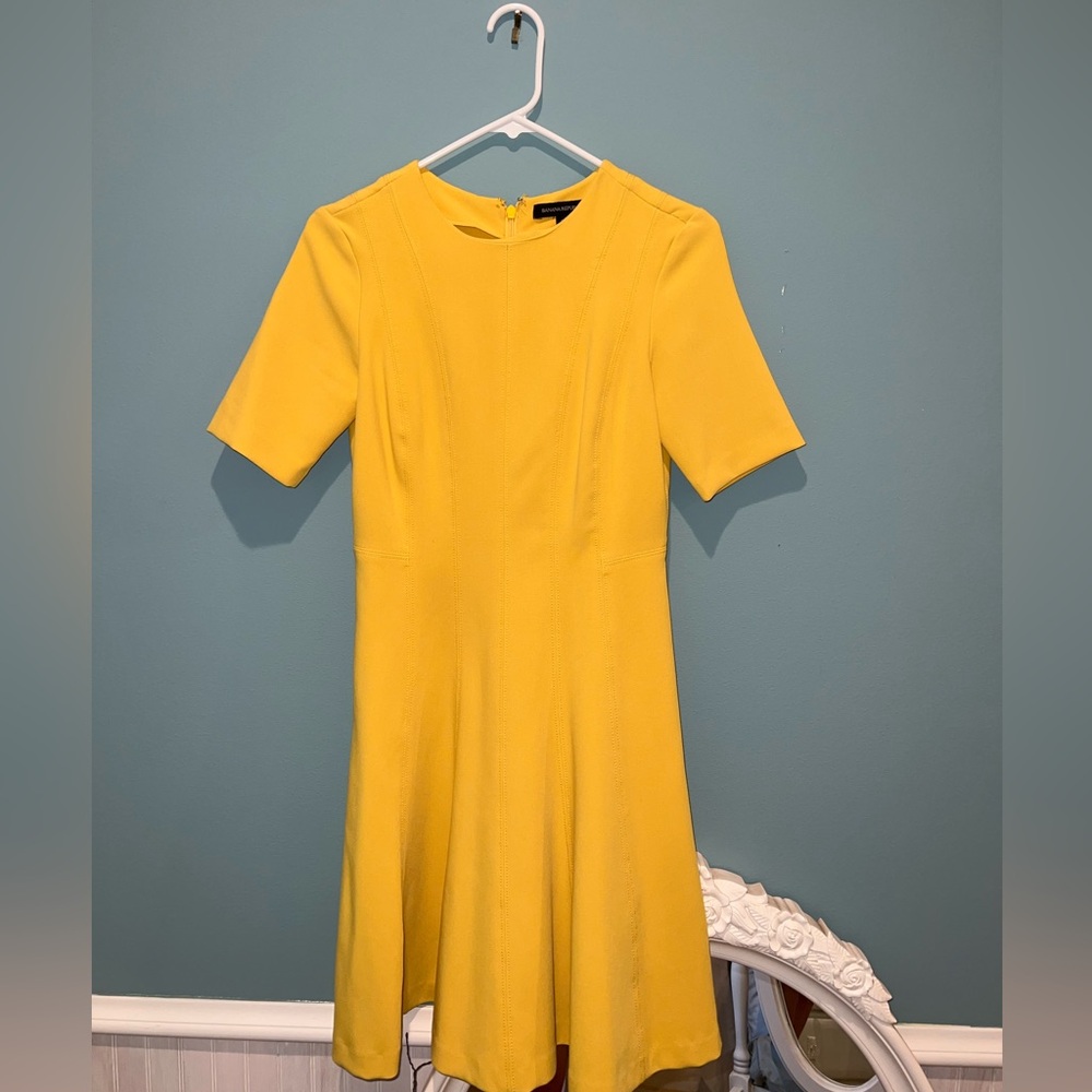 Banana Republic Yellow Dress
